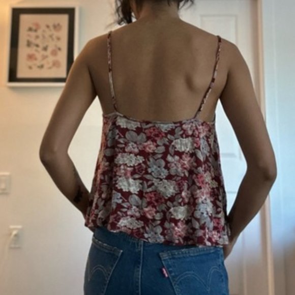 Urban Outfitters Flowy Floral Tank top - Picture 2 of 8